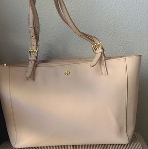 Tory Burch Saffiano Leather Compartment Ba